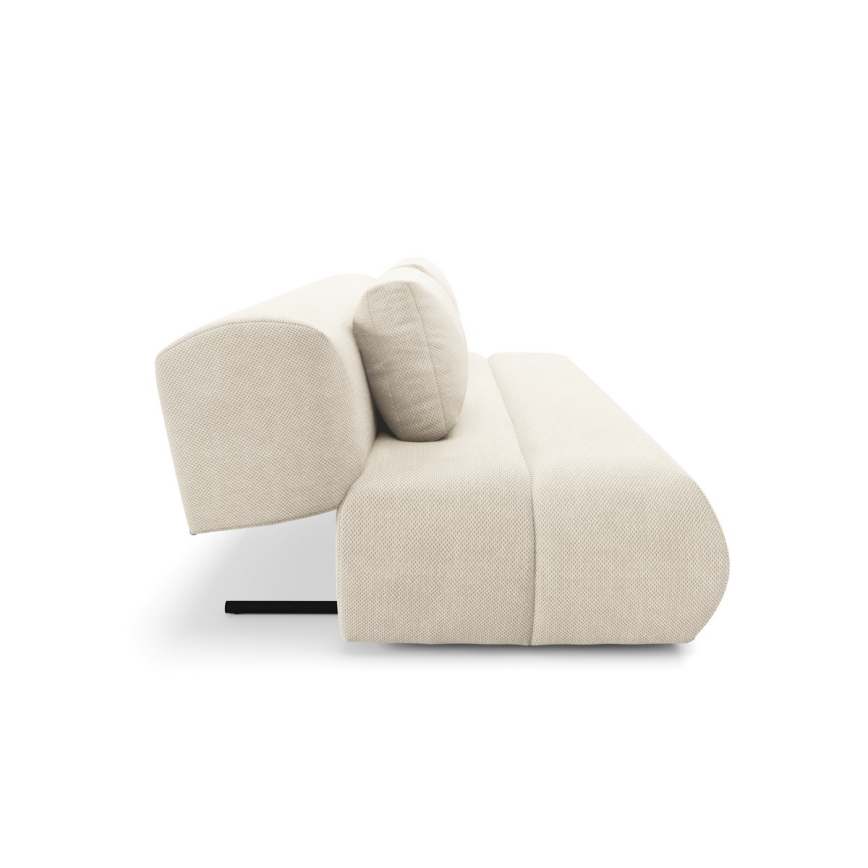 Ausziehbares Dreisitzer-Sofa FANO in Creme