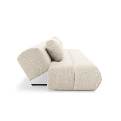 Ausziehbares Dreisitzer-Sofa FANO in Creme
