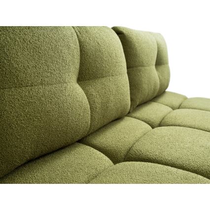 Ausziehbares Dreisitzsofa mit Stauraum NUORO in Grün