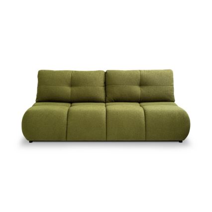 Ausziehbares Dreisitzsofa mit Stauraum NUORO in Grün