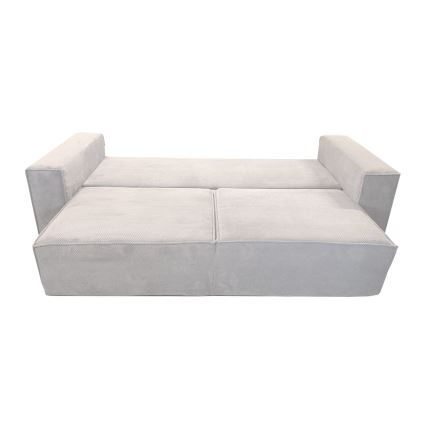 Ausziehbares Dreisitzsofa mit Stauraum RONDA in Beige