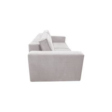 Ausziehbares Dreisitzsofa mit Stauraum RONDA in Beige