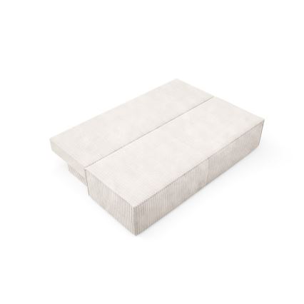 Ausziehbares Dreisitzer-Sofa mit Stauraum TERAMO in Beige