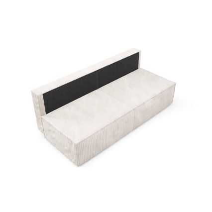 Ausziehbares Dreisitzer-Sofa mit Stauraum TERAMO in Beige