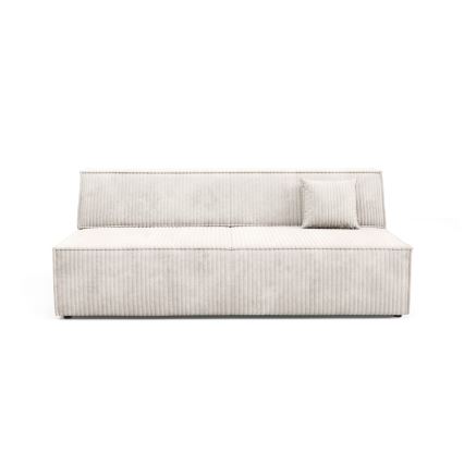 Ausziehbares Dreisitzer-Sofa mit Stauraum TERAMO in Beige