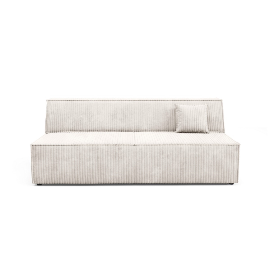 Ausziehbares Dreisitzer-Sofa mit Stauraum TERAMO in Beige