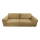 Ausziehbares Dreisitzer-Sofa mit Stauraum RONDA in Orange