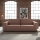 Ausziehbares Dreisitzer-Sofa mit Stauraum RONDA, rot