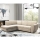 Ausziehbares Ecksofa mit Stauraum in L-Form, SERPA, links, beige