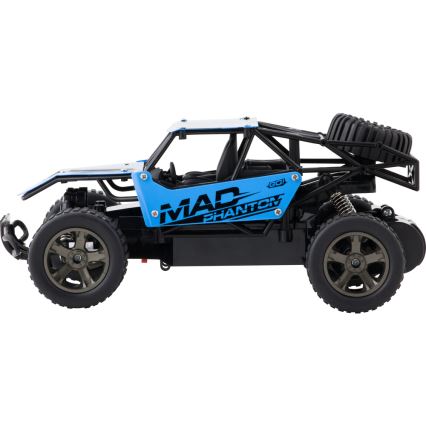 Auto Bulan mit Fernsteuerung 4xAA + 2xAA schwarz/blau