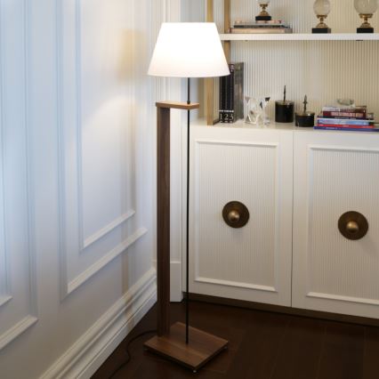 AYD Stehlampe 1xE27/40W/230V weiß/braun