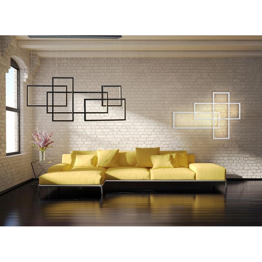 Azzardo AZ2994 - LED dimmbares Wandleuchte QUADRATUS 3xLED/80W/230V