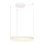 Azzardo AZ4967 - LED dimmbare Hängeleuchte an Kabel HALO LED/47W/230V Ø 60 cm weiß