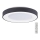 Azzardo AZ4991 - LED dimmbares Deckenleuchte SANTANA LED/50W/230V Schwarz + Fernbedienung