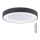 Azzardo AZ4995 - LED dimmbares Deckenleuchte SANTANA LED/80W/230V Schwarz + Fernbedienung
