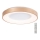 Azzardo AZ4996 - LED dimmbare Deckenleuchte SANTANA LED/80W/230V gold + Fernbedienung