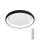 Azzardo AZ5069 - LED dimmbares Deckenleuchte ANTONIO LED/32W/230V schwarz + Fernbedienung