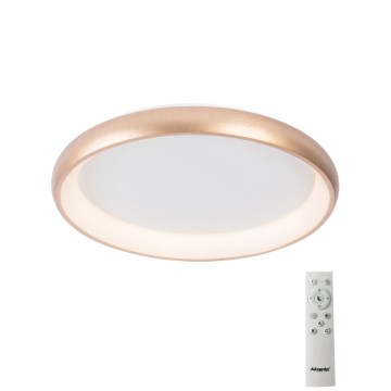 Azzardo AZ5070 - LED dimmbares Deckenleuchte ANTONIO LED/32W/230V gold + Fernbedienung