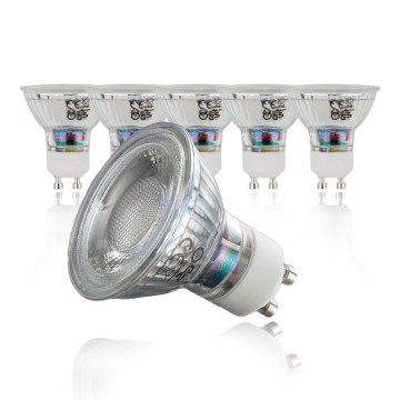 B.K.Licht - SET 10x LED-Leuchtmittel GU10/5W/230V 3000K