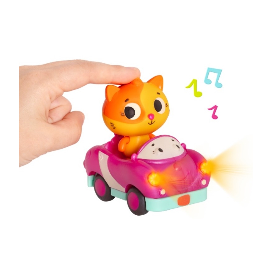 B-Toys - Leuchtende Autos mit Melodie 3xAG13