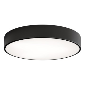 Bad-Deckenleuchte mit Sensor CLEO, 4x E27 / 24 W / 230 V, Ø 50 cm, IP54, schwarz