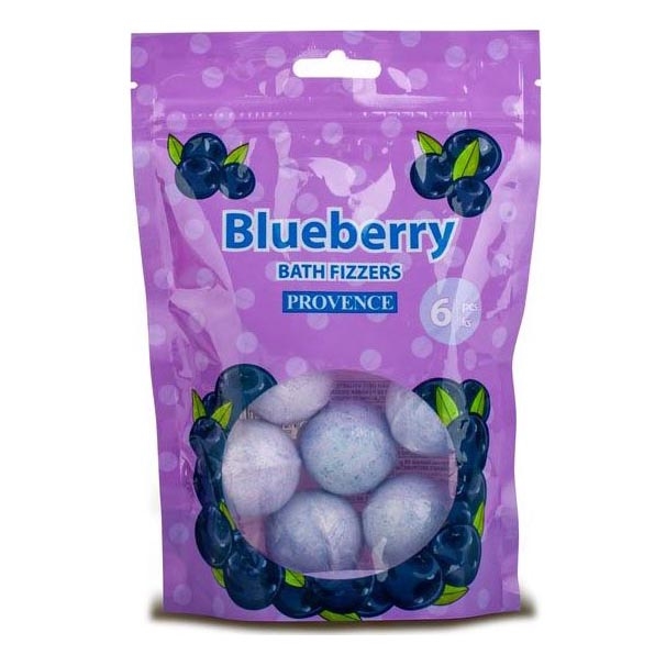 Badebombe PROVENCE 6 Stk. Blaubeere