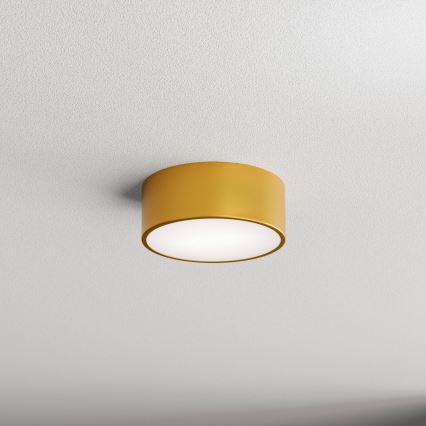 Badezimmer-Deckenleuchte CLEO mit Sensor, 1x E27, 24 W, 230 V, Ø 20 cm, IP54, goldfarben
