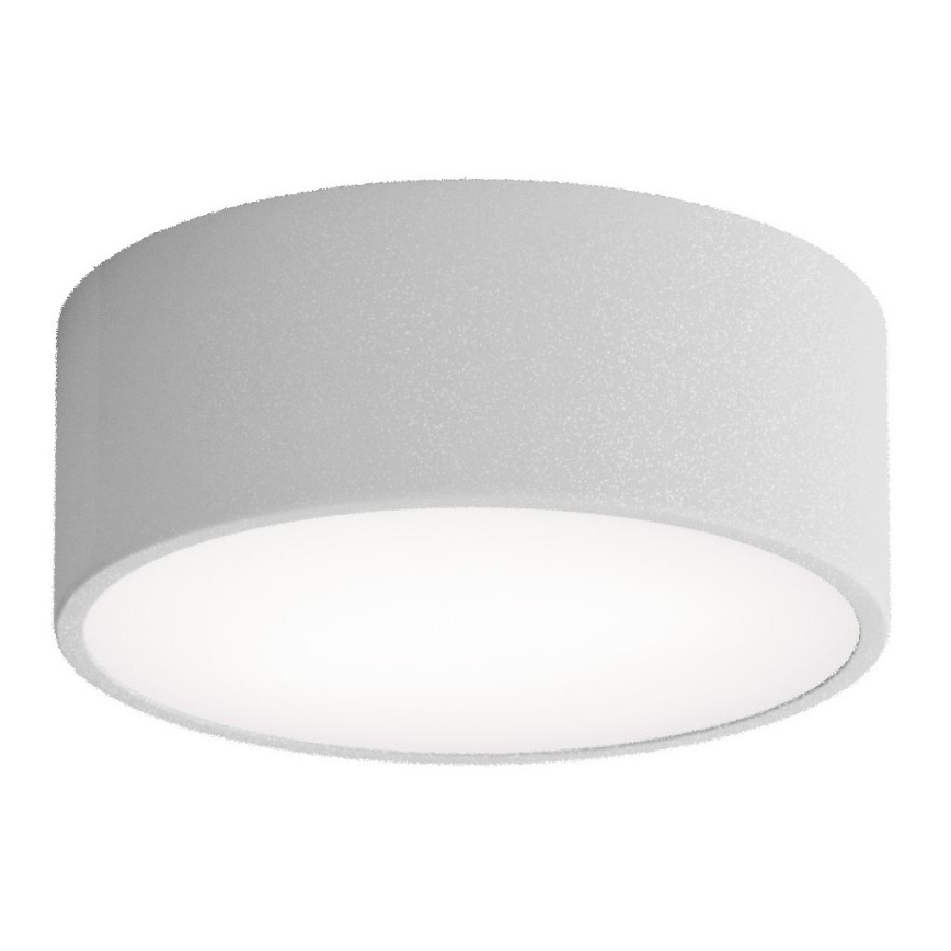 Badezimmer-Deckenleuchte CLEO mit Sensor, 1x E27/24W/230V, Ø 20 cm, IP54, grau