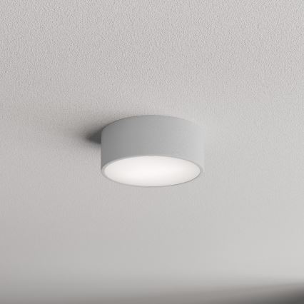 Badezimmer-Deckenleuchte CLEO mit Sensor, 1x E27/24W/230V, Ø 20 cm, IP54, grau