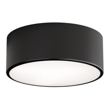 Badezimmer-Deckenleuchte mit Sensor CLEO 1xE27/24W/230V Ø 20 cm IP54 schwarz