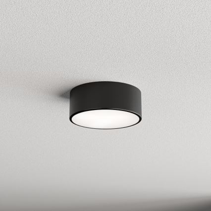 Badezimmer-Deckenleuchte mit Sensor CLEO 1xE27/24W/230V Ø 20 cm IP54 schwarz