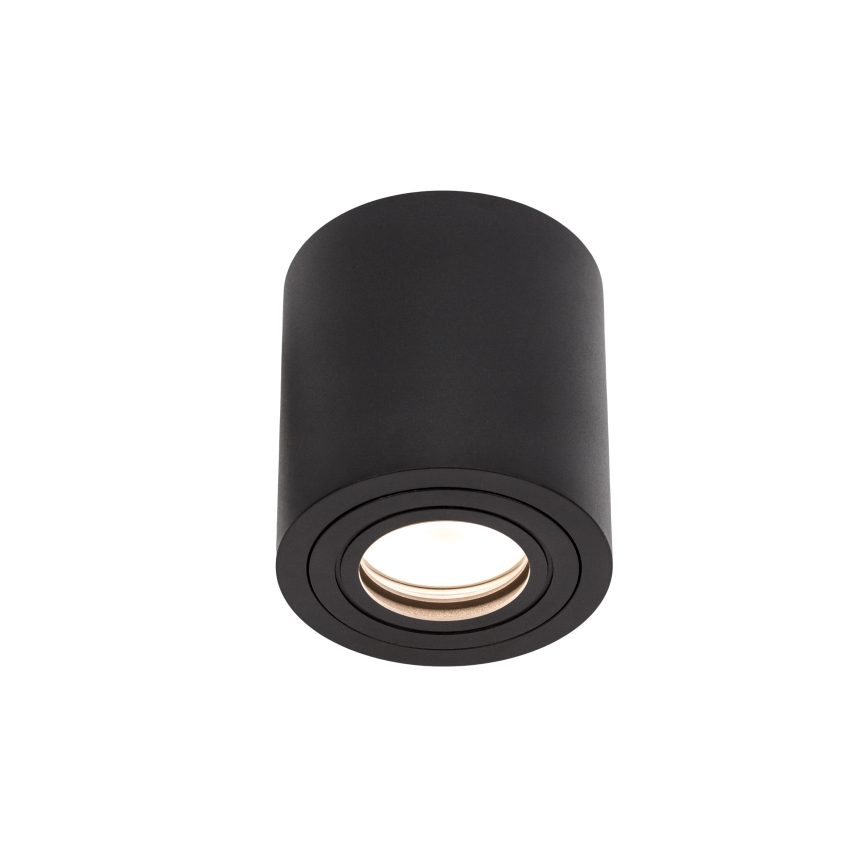 Badezimmer-Einbaustrahler CHLOE 1xGU10/30W/230V IP65 rund schwarz