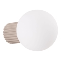 Badezimmer-Wandleuchte HALO 1xG9/8W/230V d 12 cm IP44 beige