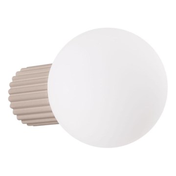 Badezimmer-Wandleuchte HALO 1xG9/8W/230V d 12 cm IP44 beige