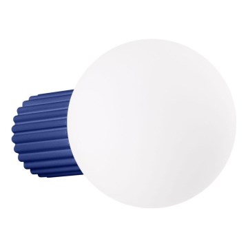 Badezimmer-Wandleuchte HALO 1xG9/8W/230V d 12 cm IP44 blau