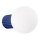 Badezimmer-Wandleuchte HALO 1xG9/8W/230V d 12 cm IP44 blau