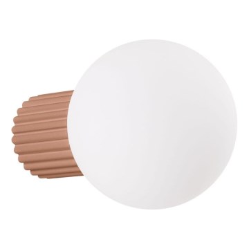 Badezimmer-Wandleuchte HALO 1xG9/8W/230V d 12 cm IP44 braun