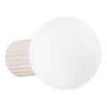Badezimmer-Wandleuchte HALO 1xG9/8W/230V d 12 cm IP44 cremefarben