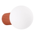 Badezimmer-Wandleuchte HALO 1xG9/8W/230V d 12 cm IP44 orange