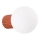 Badezimmer-Wandleuchte HALO 1xG9/8W/230V d 12 cm IP44 orange