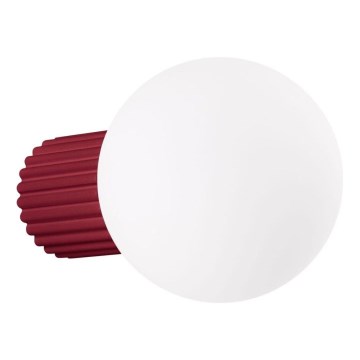 Badezimmer-Wandleuchte HALO 1xG9/8W/230V d 12 cm IP44 rot