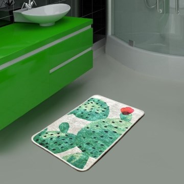 Badezimmermatte GREEN 40x60 cm grün