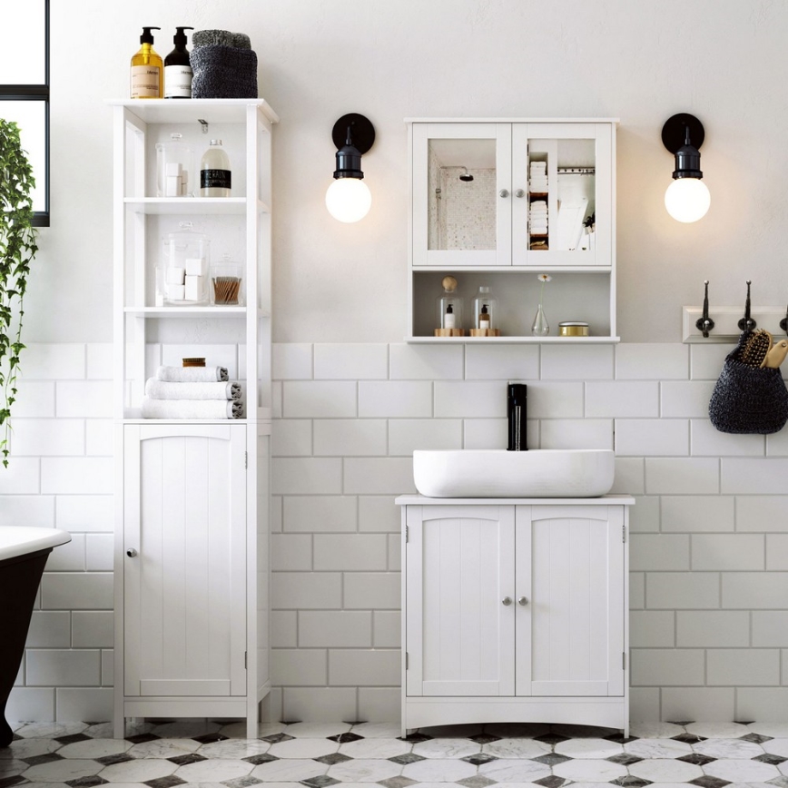 Badezimmerschrank CLOE, weiß