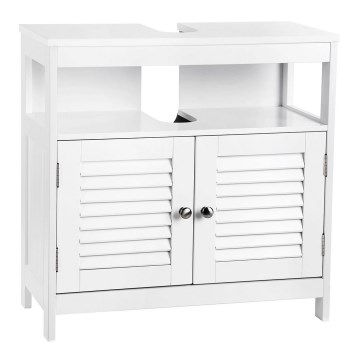 Badezimmerschrank EIKE in Weiß