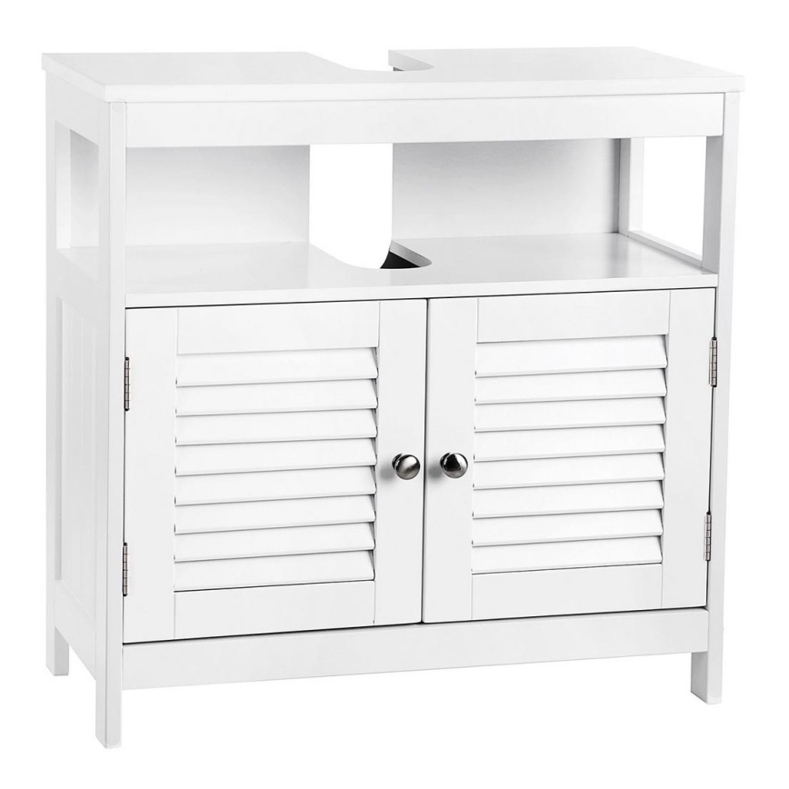 Badezimmerschrank EIKE in Weiß