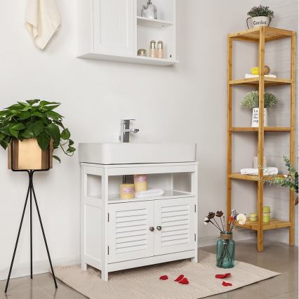 Badezimmerschrank EIKE in Weiß