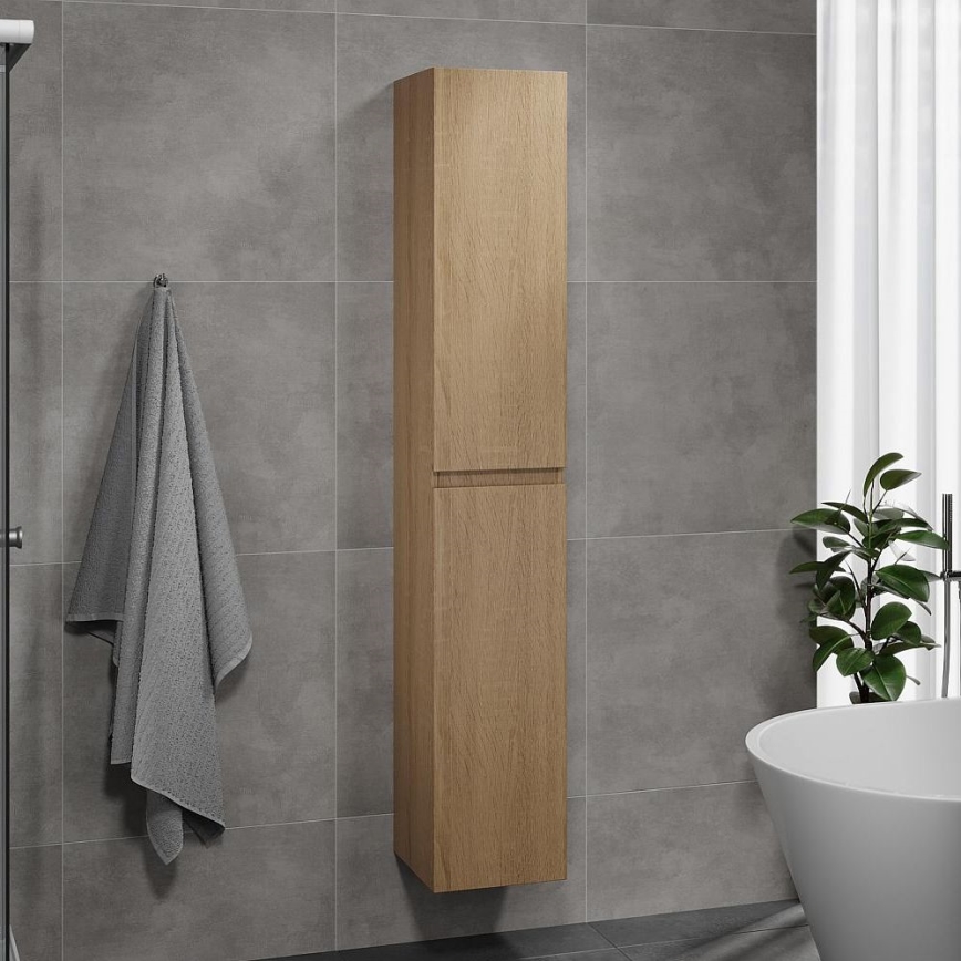 Badezimmerschrank KENWOOD, 186 cm, Eiche