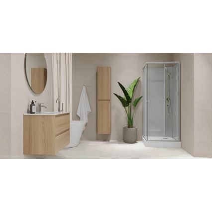 Badezimmerschrank LYKE 174 cm Eiche