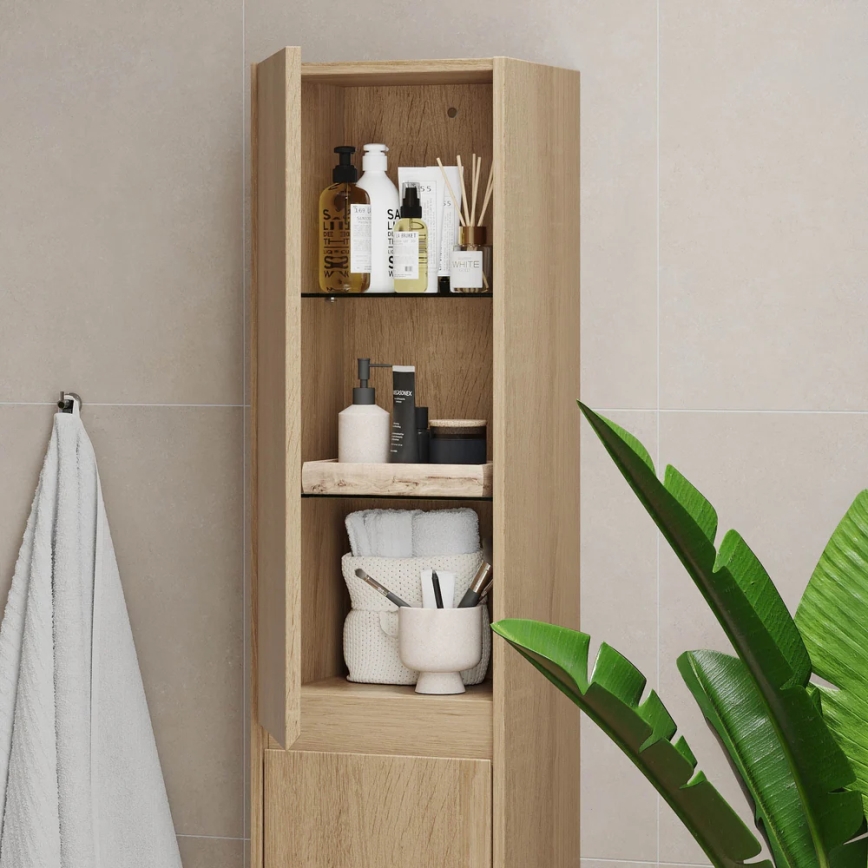 Badezimmerschrank LYKE 174 cm Eiche