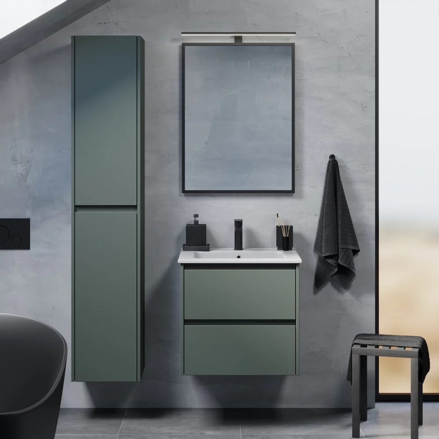 Badezimmerschrank LYKE 174 cm, grün